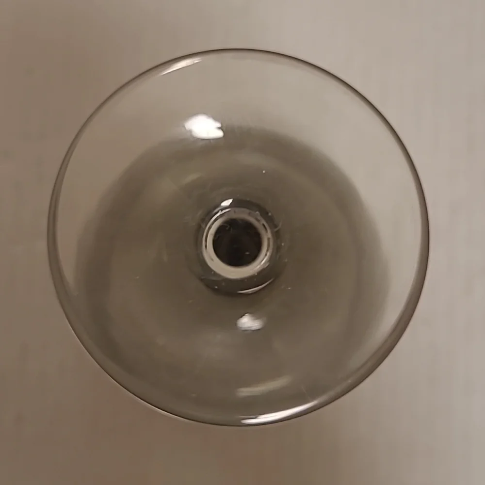 Set of 4 Beautiful Smoke Gray Stemware